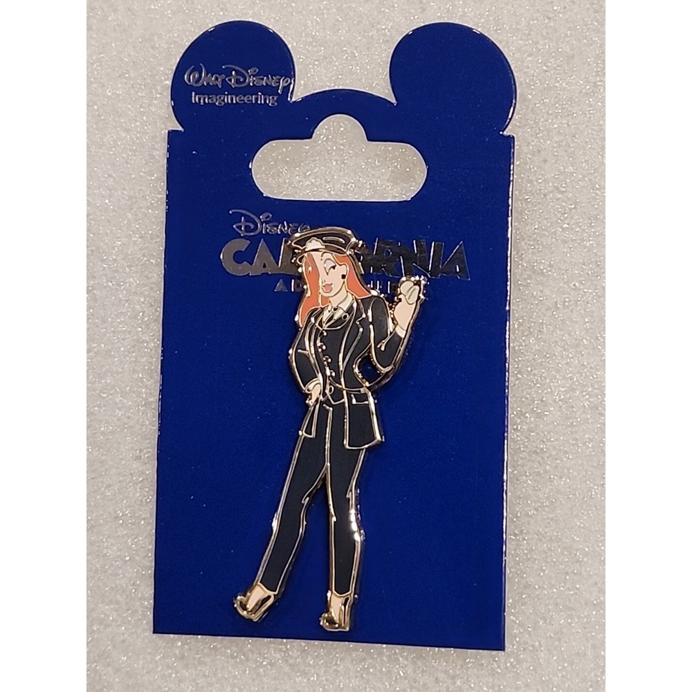 Disney Pin 93764 WDI DCA Jessica Rabbit Red Car Trolley Conductor LE 150 Cast